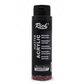 Culoare acrilica Rich, 500 ml, negru